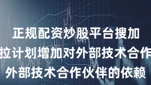 正规配资炒股平台搜加杠网特斯拉计划增加对外部技术合作伙伴的依赖