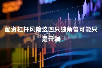 配资杠杆风险这四只独角兽可能只是开端